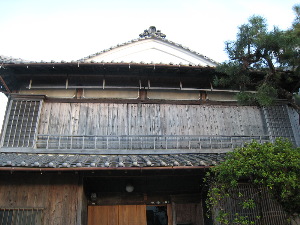 歴史ある旅館跡